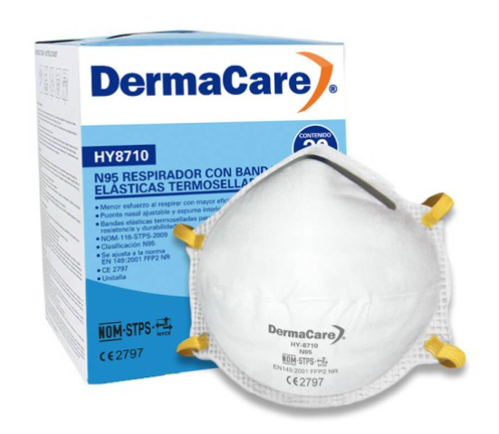 MASCARILLA DESECHABLE N95 8710 C/20 PZAS
